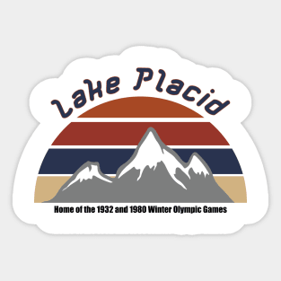 Lake Placid Sticker